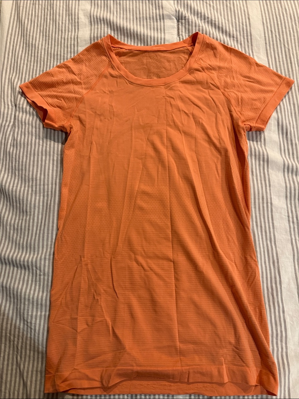 Orange Lulu Lemon Women's Short-Sleeve Performance Tee